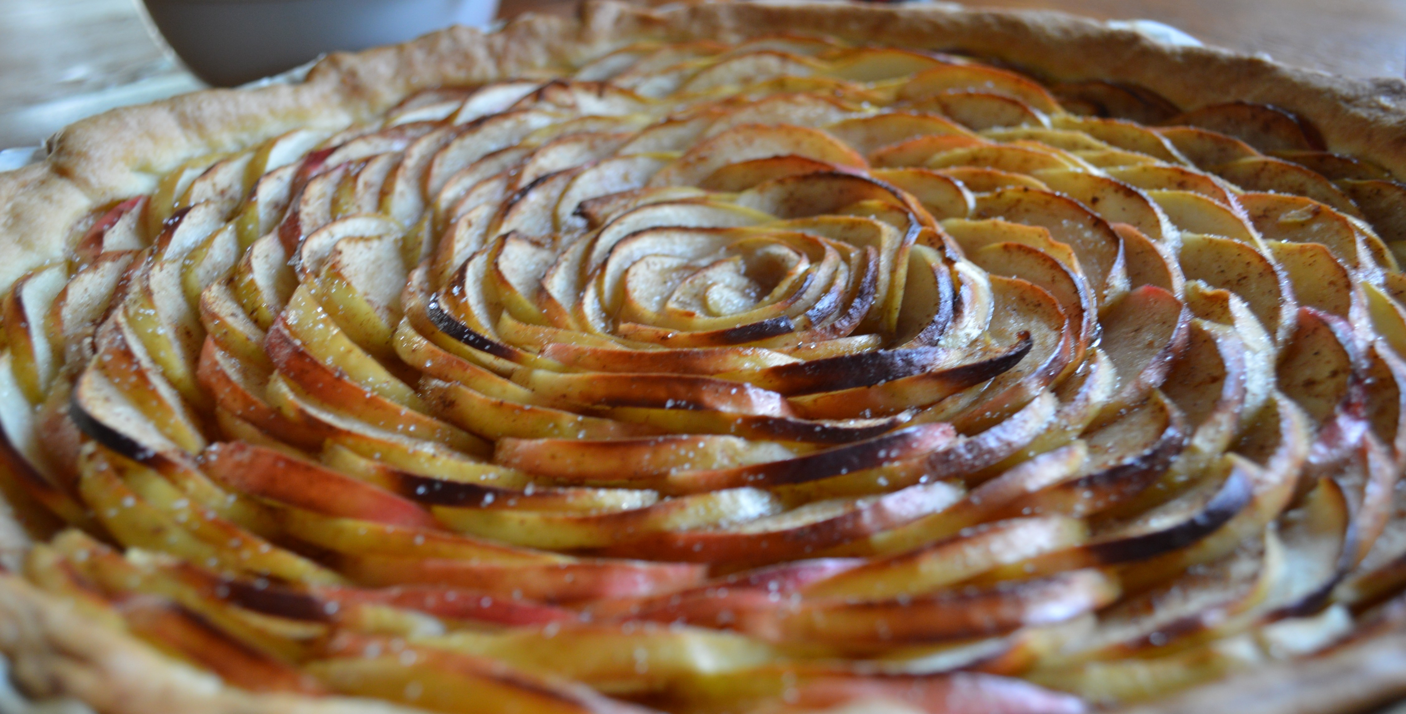 Apfel-Tarte-Rosette