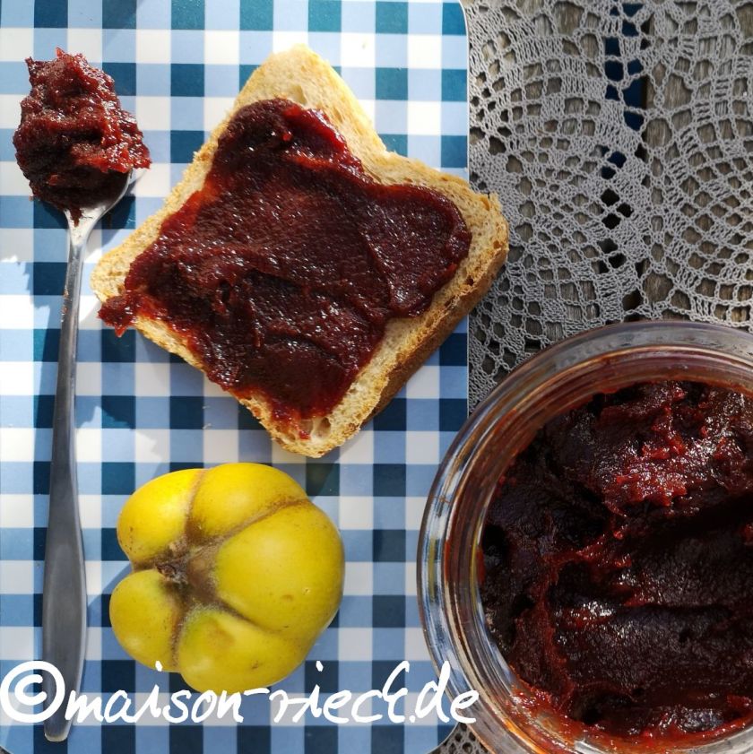 Quitten-Paste (Dulce de membrillo) – Maison Rieck Manufaktur